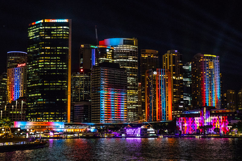 Vivid Sydney 2017, the annual light art festival is lighting up the city in bright sculptures, fun installations and colorful projections.