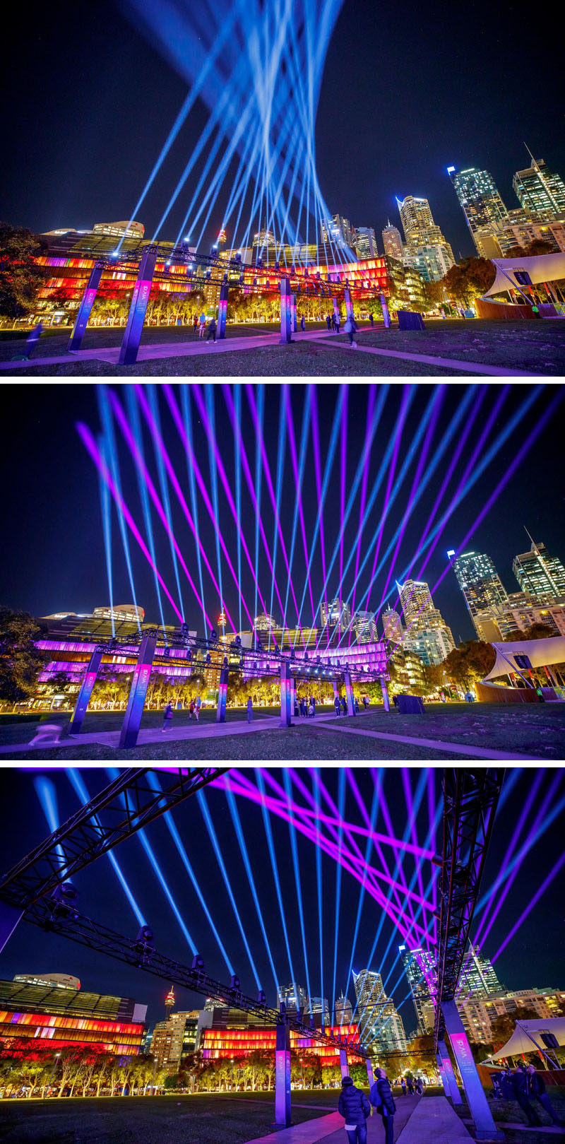 Vivid Sydney 2017, the annual light art festival is lighting up the city in bright sculptures, fun installations and colorful projections.