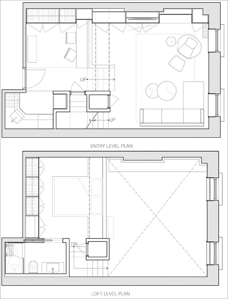 STADTArchitecture have designed the interior renovation of a loft apartment in an apartment building on the Upper West Side of New York City.