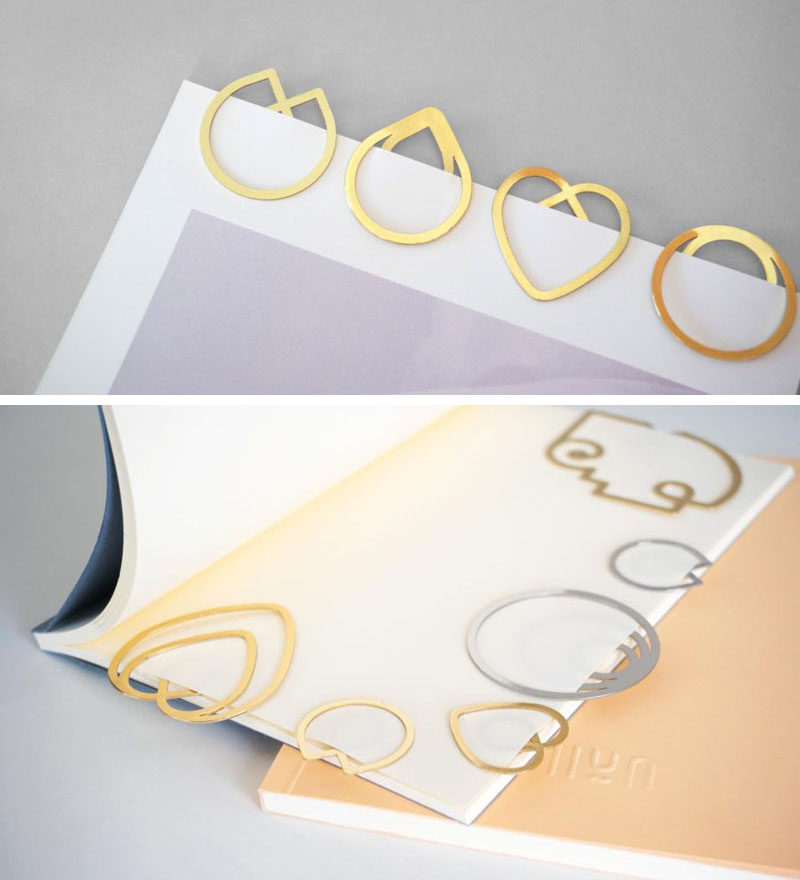 Designer Efil Türk of Llun, has created a collection of minimalist paper clips that were inspired by traditional Turkish motifs.