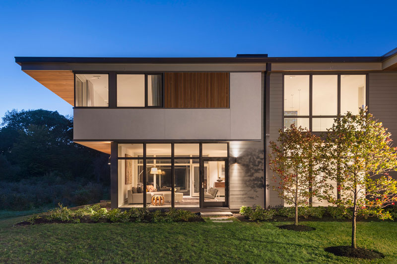 A New Family Home In Massachusetts Surrounded By A Blueberry Farm