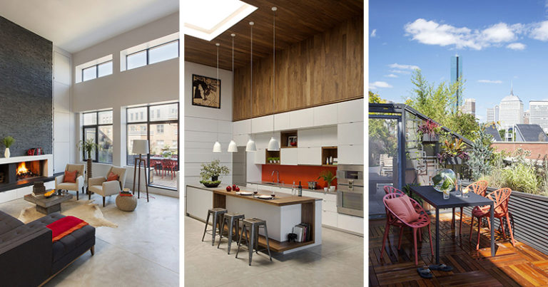 This Renovated Loft In Boston Was Designed To Be Bright And Open