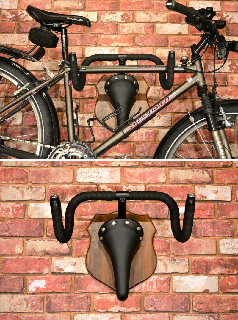 Put Your Bike On Display With These Wall Mounted Bike Racks