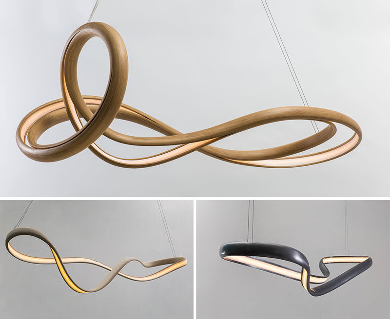 New York based designer John Procario of Procario Design, has combined his love for sculpture and lighting, and transformed it into a series of pieces named Freeform.