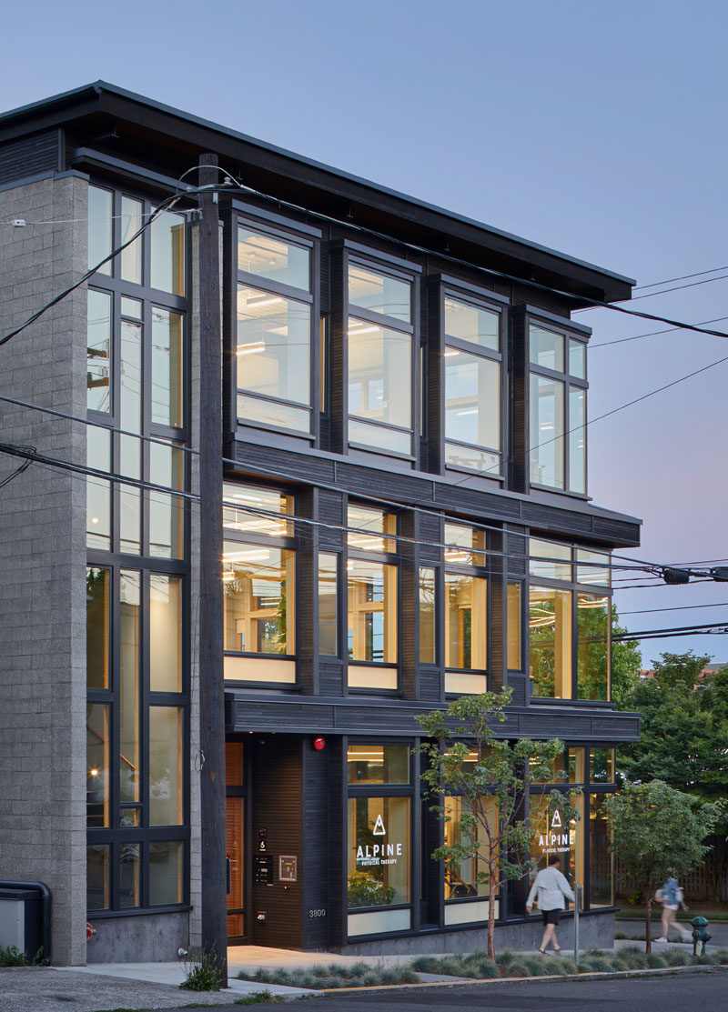 Architect Nils Finne has recently completed his latest project, the FINNE Svendsen Building, an live-work building in Seattle, Washington, where Nils Finne is both the architect and the building owner.