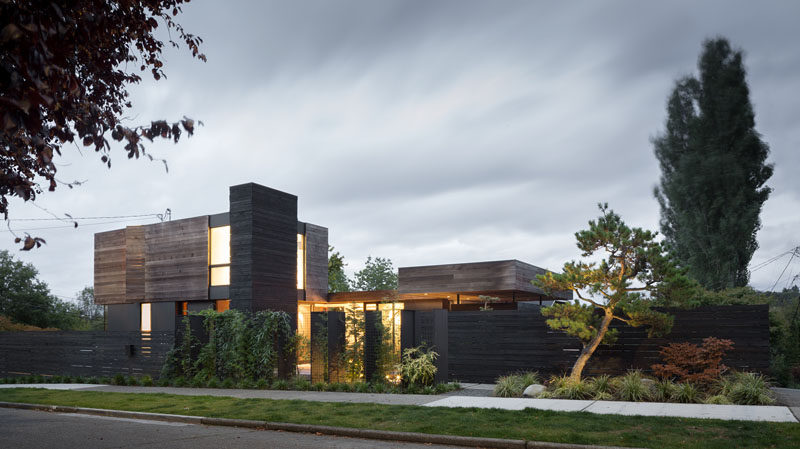 Seattle based firm mw|works architecture + design have recently completed a new home in Seattle's Madison Park neighborhood, that's designed for two people and their dogs that requested easy indoor/outdoor living.