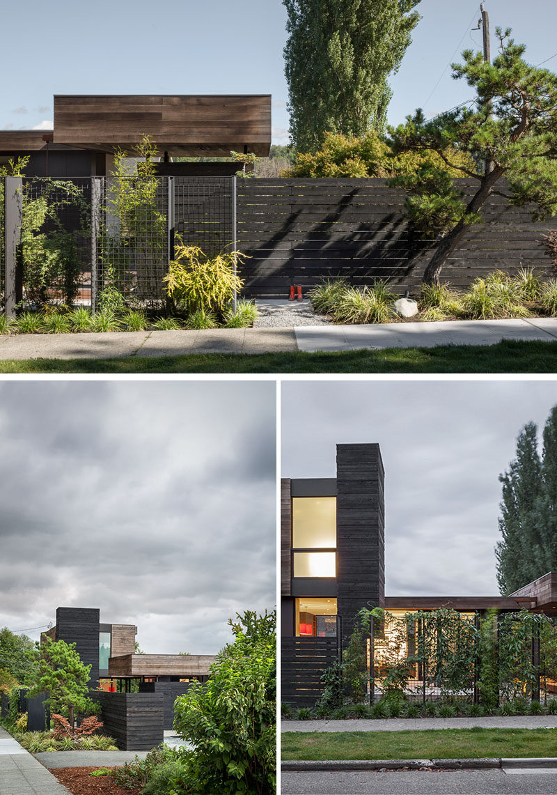 Seattle based firm mw|works architecture + design have recently completed a new home in Seattle's Madison Park neighborhood, that's designed for two people and their dogs that requested easy indoor/outdoor living.