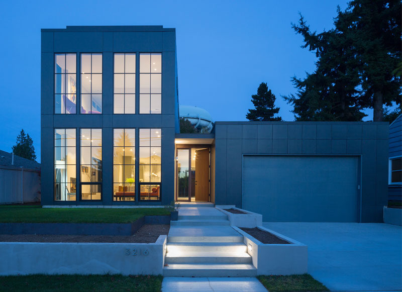 Architecture and interiors design firm Rerucha Studio, have recently completed the Magnolia House in Seattle, Washington, that's been designed with lots of light and a classic yet modern feel.