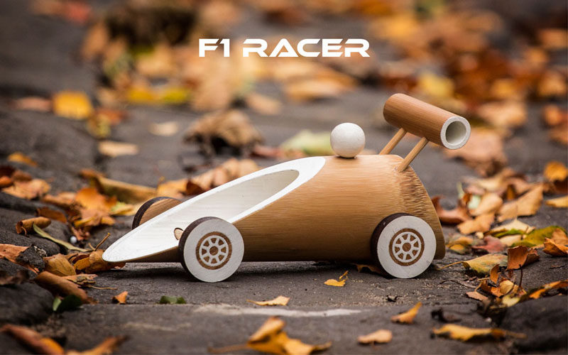 Australian based designers Made of Bamboo, have designed a collection of eco-friendly bamboo toy cars that come in four designs.