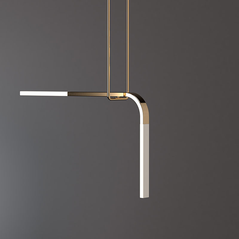 Design studio Porcelain Bear, have created the Acrobat pendant light collection, that's a series of modern lights that have illuminated translucent porcelain arms supported by a suspended minimalist trapeze, much like when an acrobat is performing.