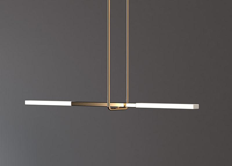 Design studio Porcelain Bear, have created the Acrobat pendant light collection, that's a series of modern lights that have illuminated translucent porcelain arms supported by a suspended minimalist trapeze, much like when an acrobat is performing.