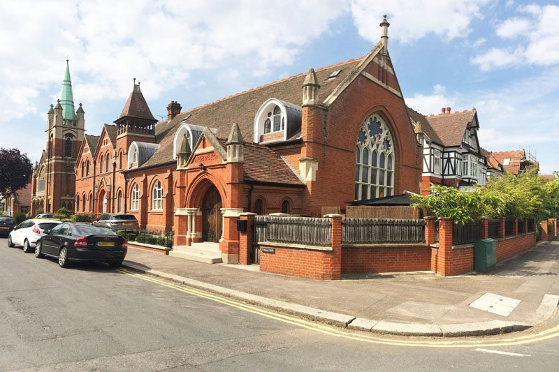 Gianna Camilotti Interiors have transformed a Victorian church in London, England, that has a bright and open interior, and is also available as a rental property. #church