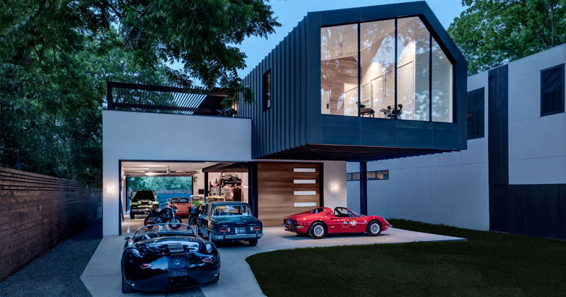 Modern House Design Large Car Garage 031117 134 12 Contemporist