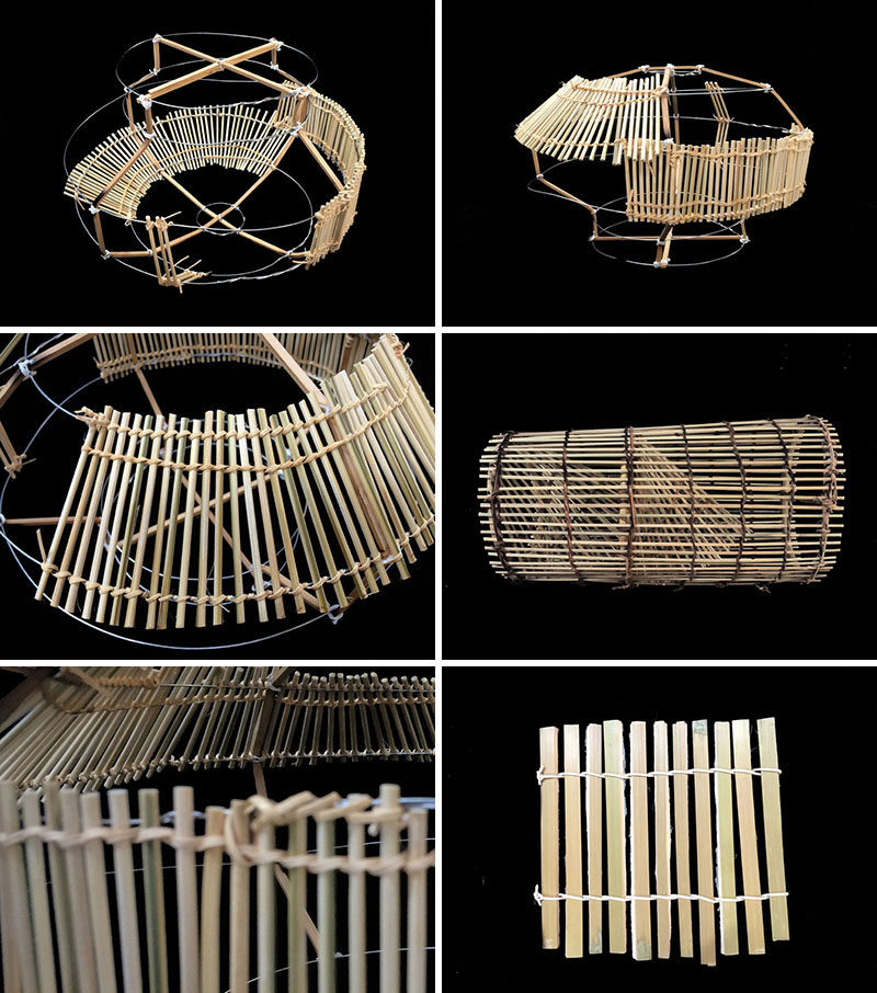 Taiwanese artist Cheng-Tsung Feng has completed the 'Fish Trap House', an artistic installation created using traditional fish trap design methods and techniques. #Art #Architecture #Design