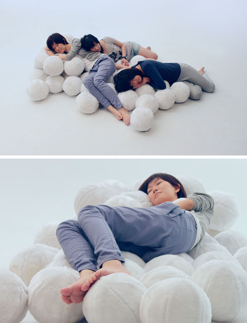 Taiwanese designer Cheng-Tsung Feng has designed Daydreamer, an indoor leisure chair or sofa that's derived from the imagination of a cloud from our childhood. #FurnitureDesign #Sofa #Design