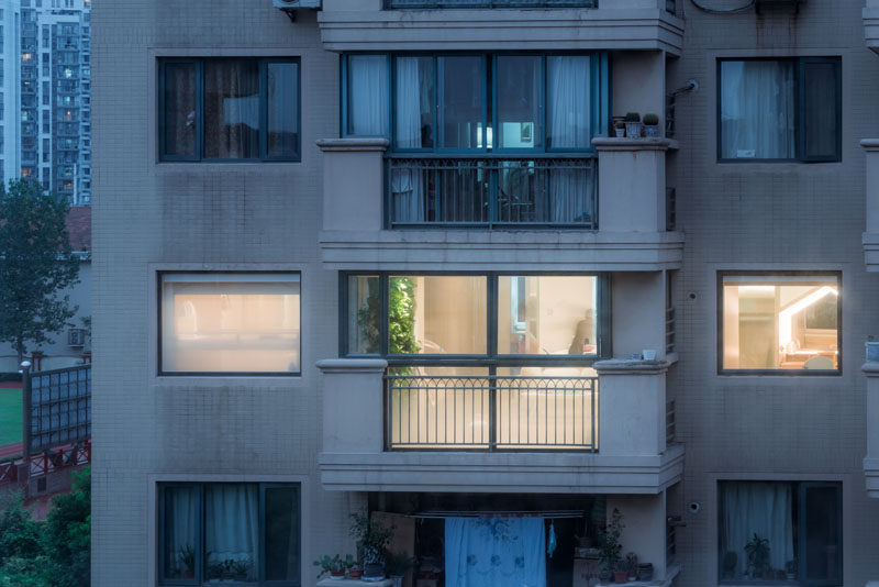 Wutopia Lab have designed the renovation of an apartment in Shanghai, China, that transformed a three bedroom and two living room interior into an open space full of fun design elements. #Apartment