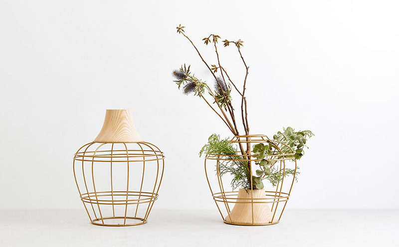 Kimu Design have created a vase that allows you to change the way you display flowers and branches depending on your own needs. #HomeDecor #Vase #Modern