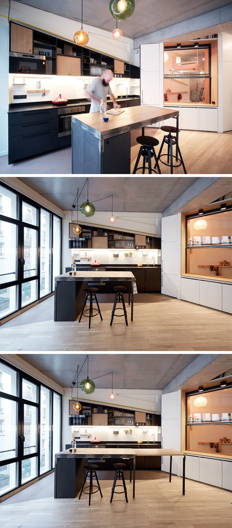 This Apartment For A Family Of Four Includes A Variety Of Creative