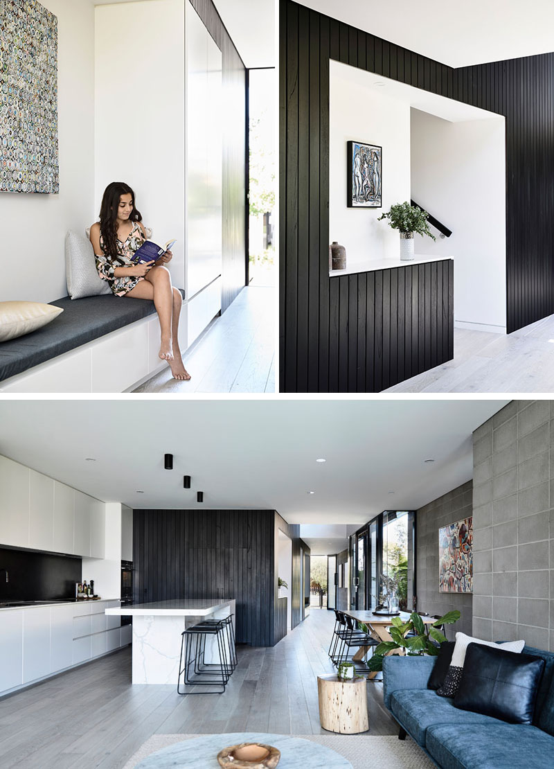 Modern Entryway With Built In Bench 080318 109 03 Contemporist