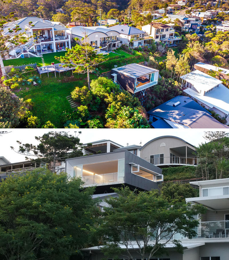 Matt Thitchener Architect has designed 'The Studio', a multi-functional studio space located behind his client's house in the coastal suburb of North Avoca, Australia. #Architecture #BuildingDesign #Studio