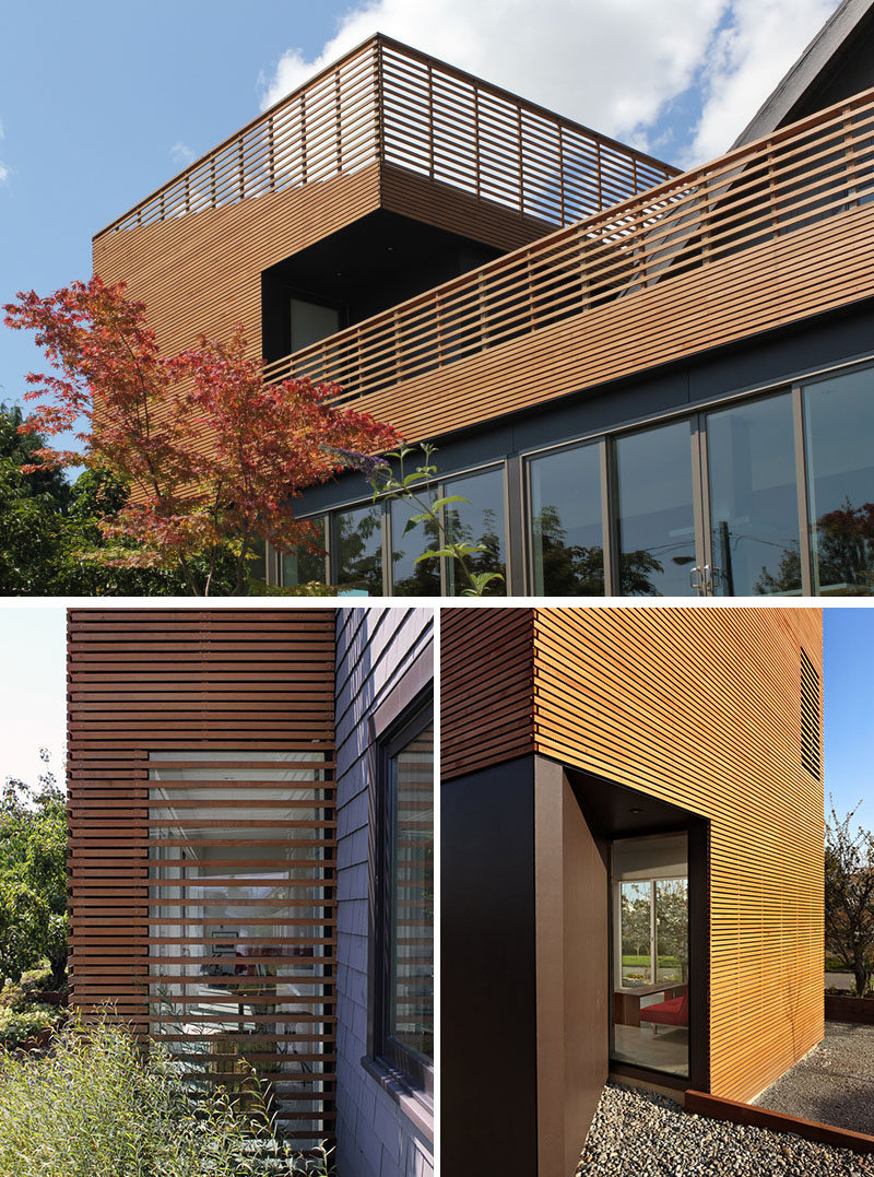 Architecture Building Culture have completed a modern addition to a historic 1905 home in the Beacon Hill neighborhood of Seattle, Washington. #WoodSlats #Addition #Architecture