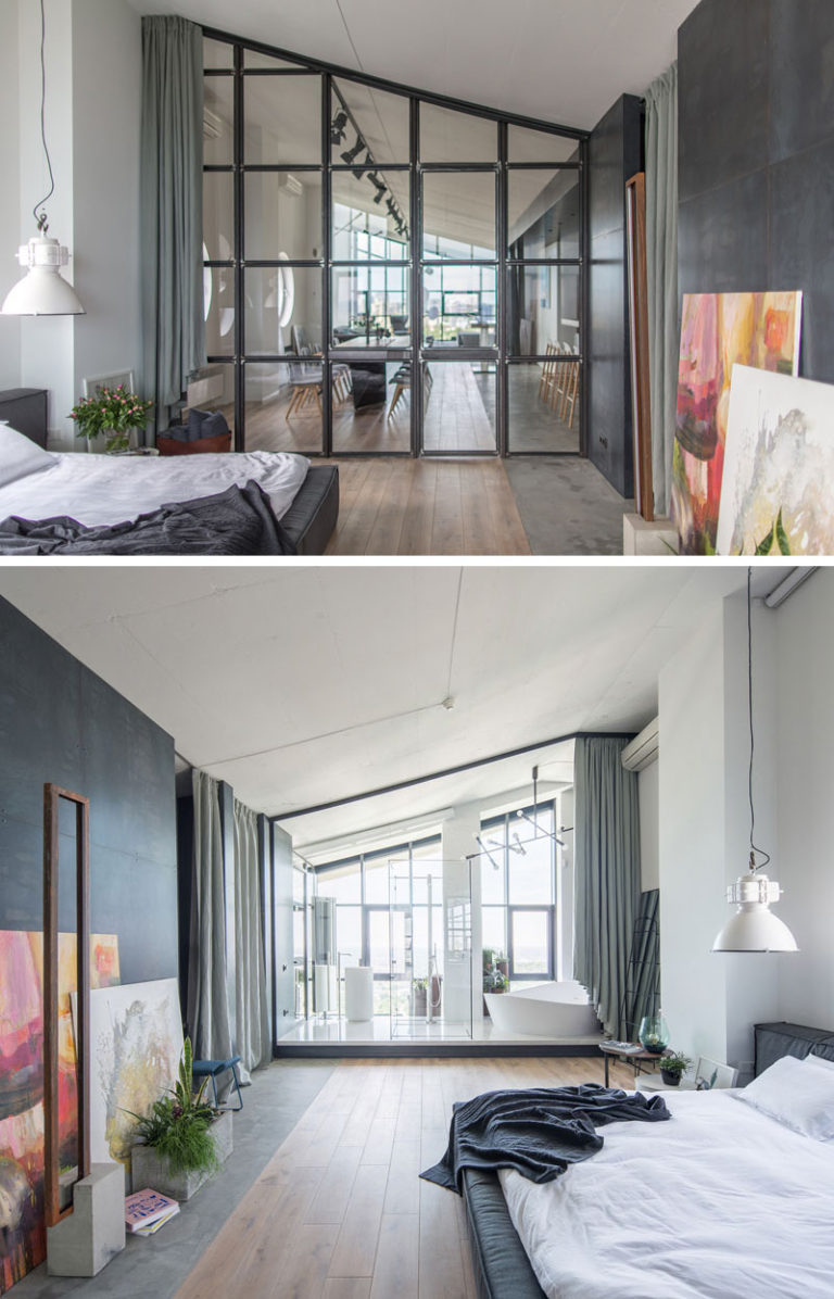 Image result for This Penthouse Apartment In Kiev Is Full Of Industrial Design Elements