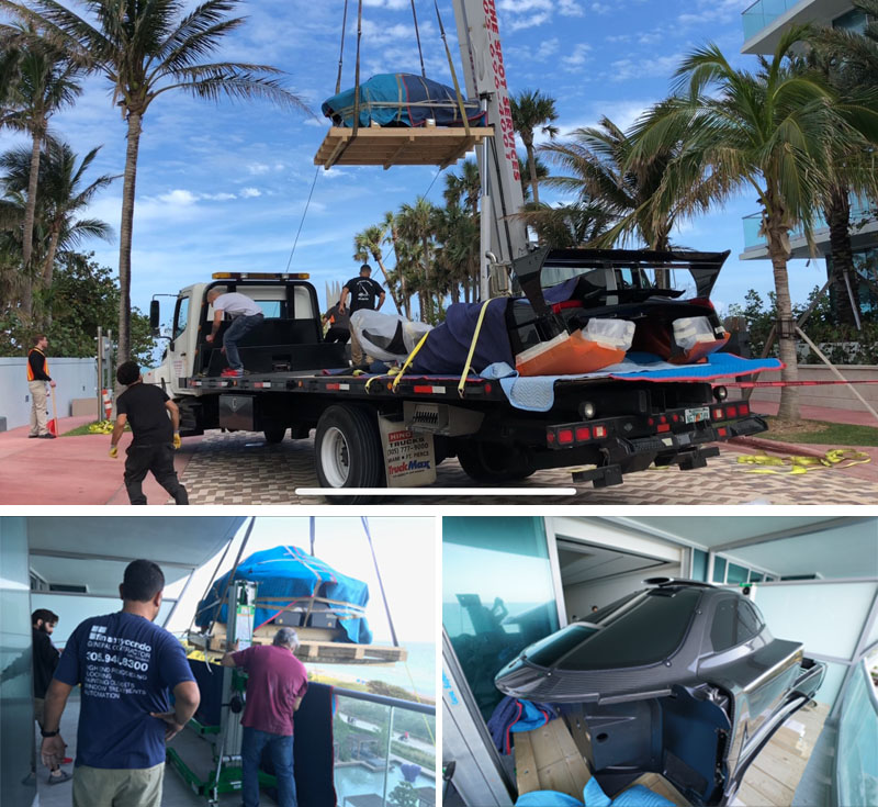 This Apartment Has A FullSize Car As A Room Divider