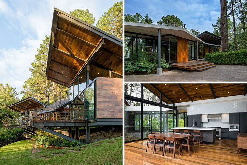 Paz Arquitectura have added modern extensions to a small hut in Guatemala, that was built in 1965. #Architecture #ModernArchitecture