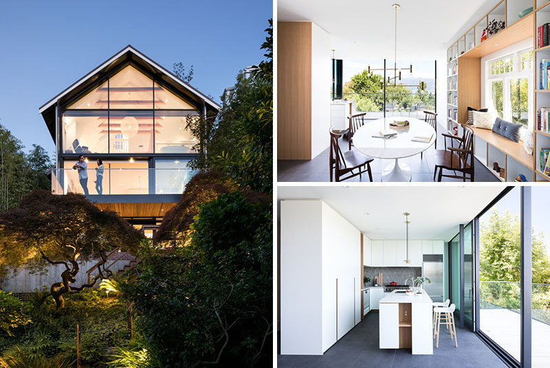 Canadian firm RUFproject, have recently completed the unique and modern renovation of an early 1900’s character house in Point Grey, Vancouver. #Architecture #ModernHouse