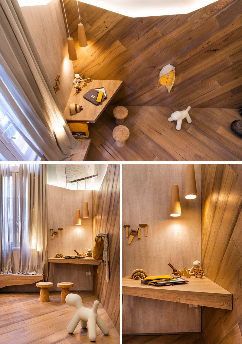This Fun And Unique Kids Room Draws Design Inspiration From A Bear