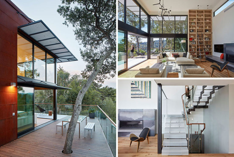 The HillSide House by Zack | de Vito Architecture + Construction