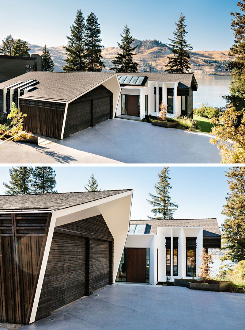 BLDG Workshop have recently completed the modern renovation of a house located in British Columbia’s Okanagan Valley, that overlooks the Kalamalka Lake. #LakeHouse #Architecture #ModernInteriorDesign