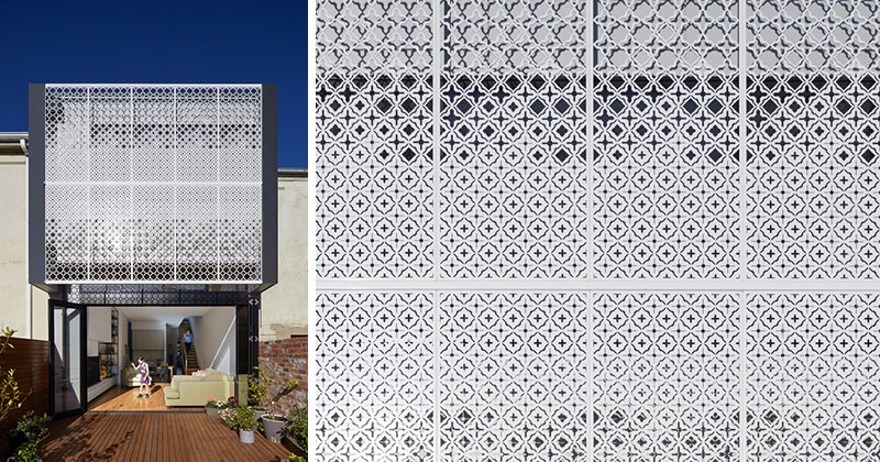 Decorative Perforated Screen House Design Architecture 230119 1114