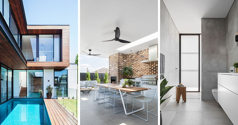 Lot 1 Design has completed the Preston House, a light-filled modern home for a family of five, in Sydney, Australia. #Architecture #InteriorDesign