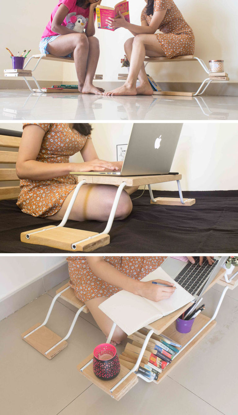 This Student Designed Modular Furniture That Can Be Used As Seating