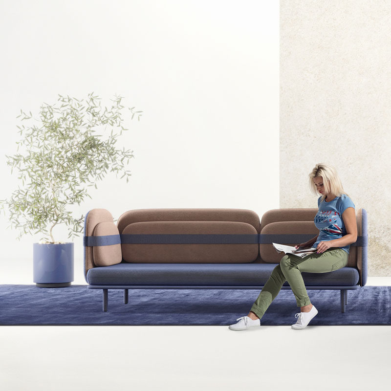 Bandage Sofa by Olga Bogdanova and Elena Prokhorova #ModernCouch #ModernSofa #ModernFurniture