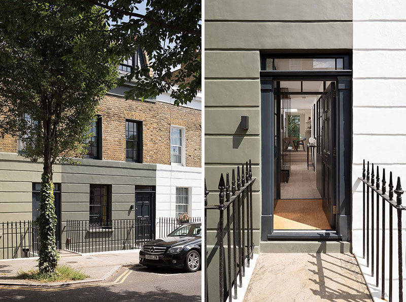 Architecture firm Fraher & Findlay have designed the contemporary interior renovation of a house in London, England, as well as a rear extension that creates additional living space. #HouseDesign