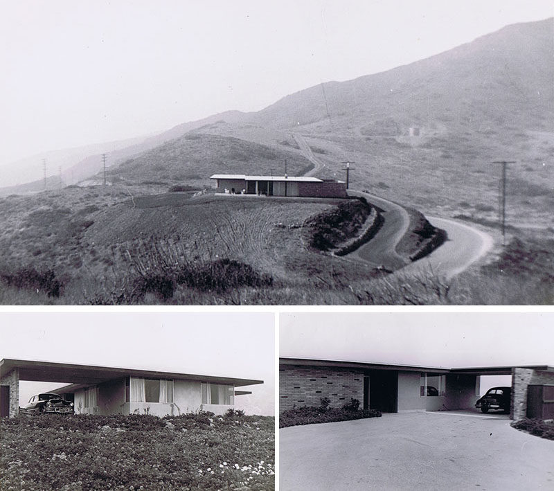 This original house was built in 1949 and was the first home/building constructed in the Malibu Knolls region of Malibu.  #HouseDesign #Architecture