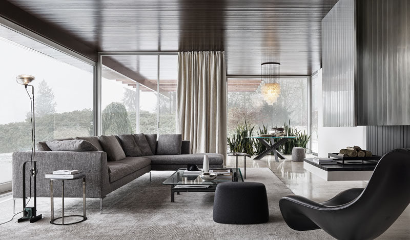 After more than 20 years since its creation, the Charles sofa designed by Antonio Citterio, is considered a timeless classic for B&B Italia. #ModernFurniture #ModernSofa #ModernCouch