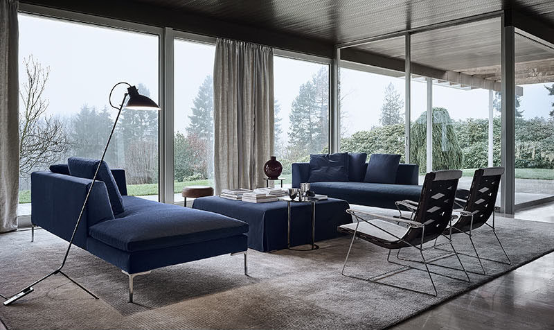 After more than 20 years since its creation, the Charles sofa designed by Antonio Citterio, is considered a timeless classic for B&B Italia. #ModernFurniture #ModernSofa #ModernCouch