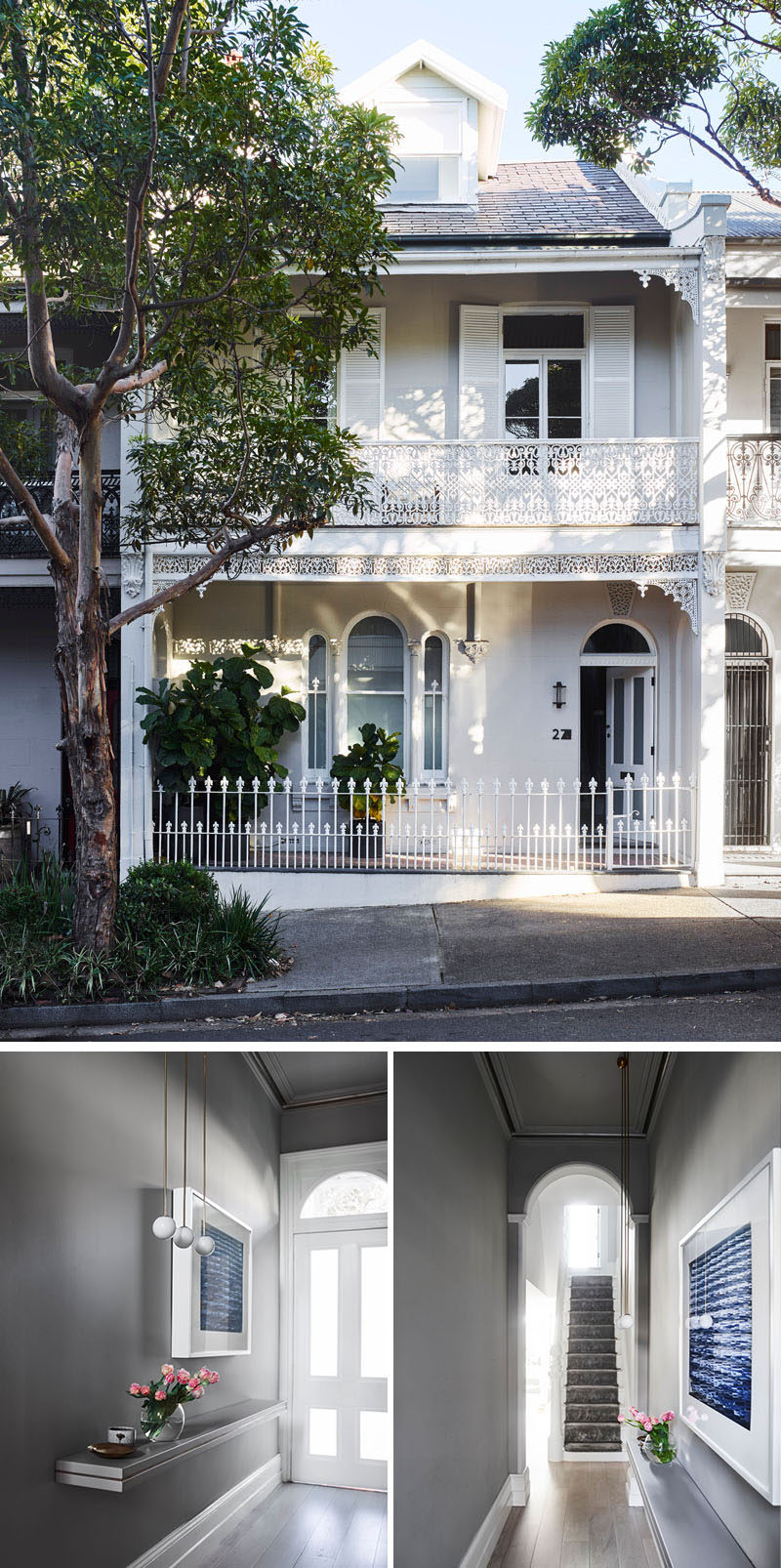 Smart Design Studio have completed the transformation of a traditional Victorian house in Sydney, Australia, as well as adding an extension to the rear of the home. #ModernUpdate #ContemporaryInterior