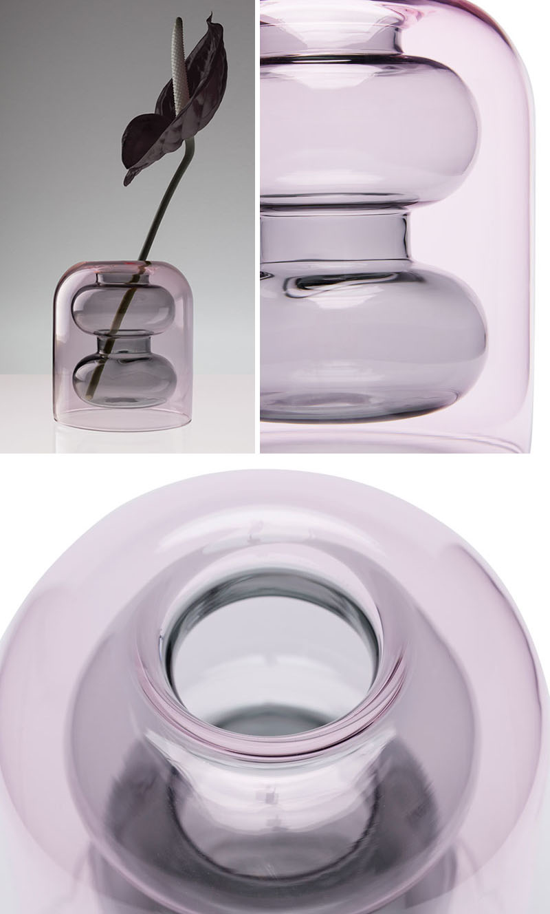 Has Designed Trio Glass Vases for His Bump Collection