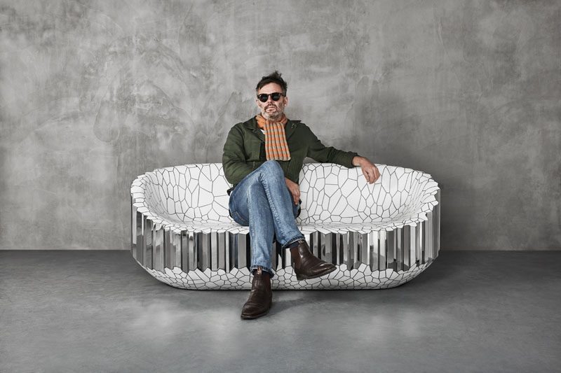 British designer Michael Young has created his his latest work, the MY Collection, that was commissioned by Gallery ALL of Los Angeles and Beijing, and will be exhibited for the first time at Design Miami/Basel 2019. #ModernFurniture #FurnitureDesign #SculpturalFurniture #Design