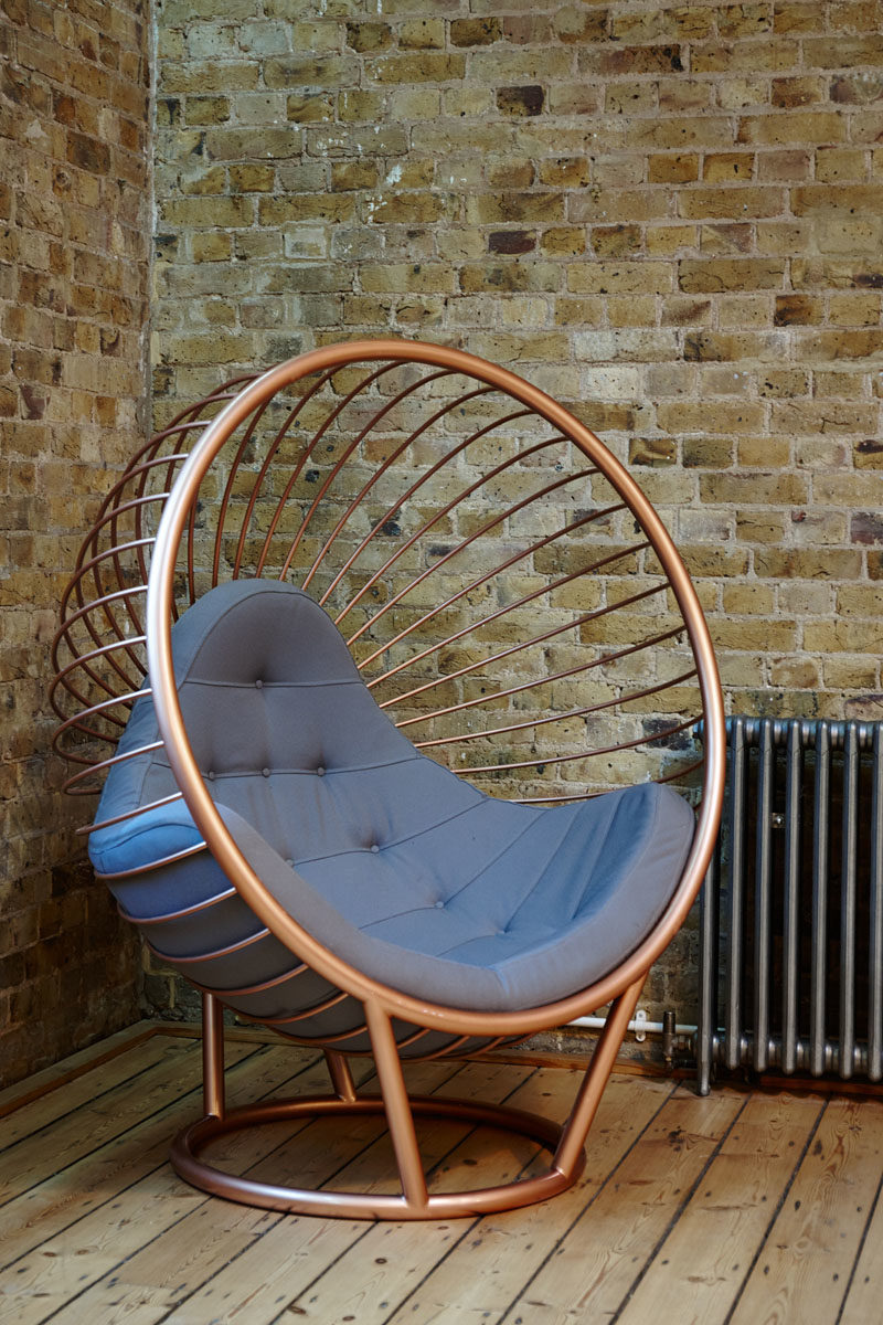 British designer Ben Rousseau has launched this latest furniture collection that pays homage to the original 1968 bubble chair by Eero Aarnio. #BubbleChair #ModernFurniture #FurnitureIdeas #Seating