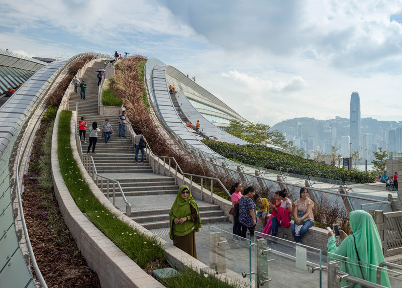 Hong Kong West Kowloon Station High-Speed Rail Terminus by Aedas #Landscaping #LandscapingIdeas #PublicSpaces