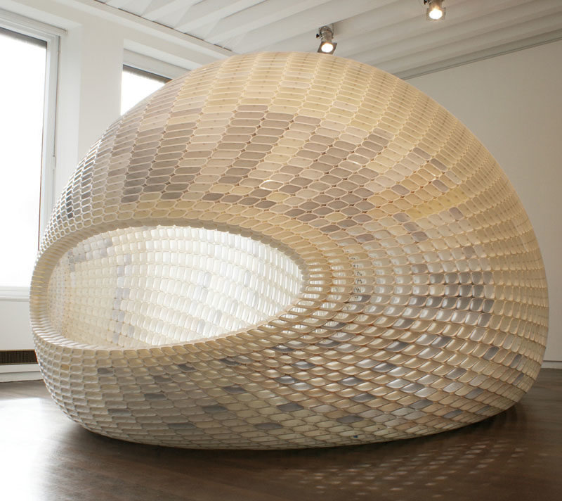 Project EGG Small Pavilion by Michiel van der Kley  –  A Design Award - #Sculpture #Pavilion