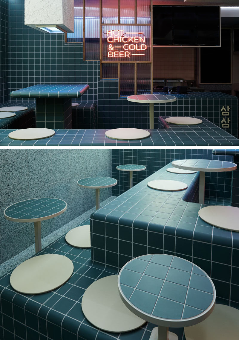 The Design Of This Small Restaurant Is Inspired By Retro