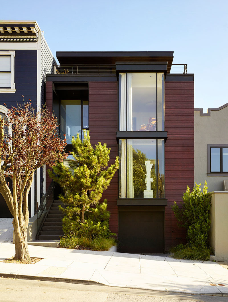 This House In San Francisco Presents A Modern Face To The Street