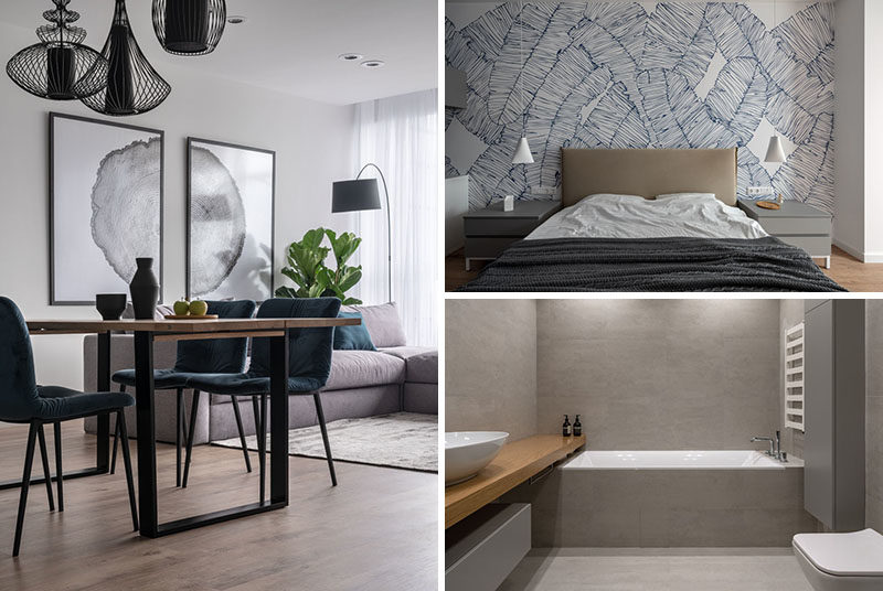 Nelly Prodan Design has recently completed a modern apartment for a family of three, that was once two separate dwellings. #ModernApartment #InteriorDesign #ModernInterior
