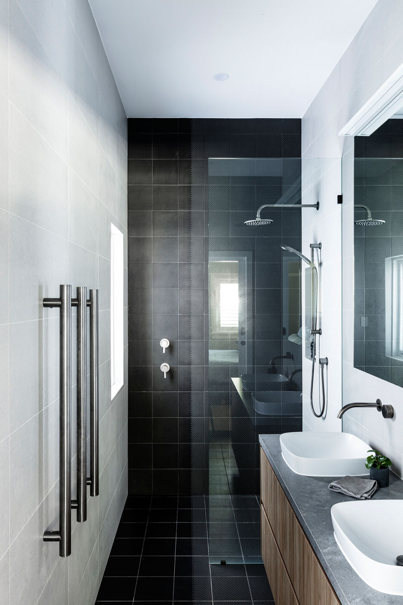 Modern Bathroom Black Tiles 220919 644 30 Contemporist Modern Bathroom Black Tiles 220919 644